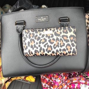 AUTHENTIC KATE SPADE AND BI-FOLD WALLET